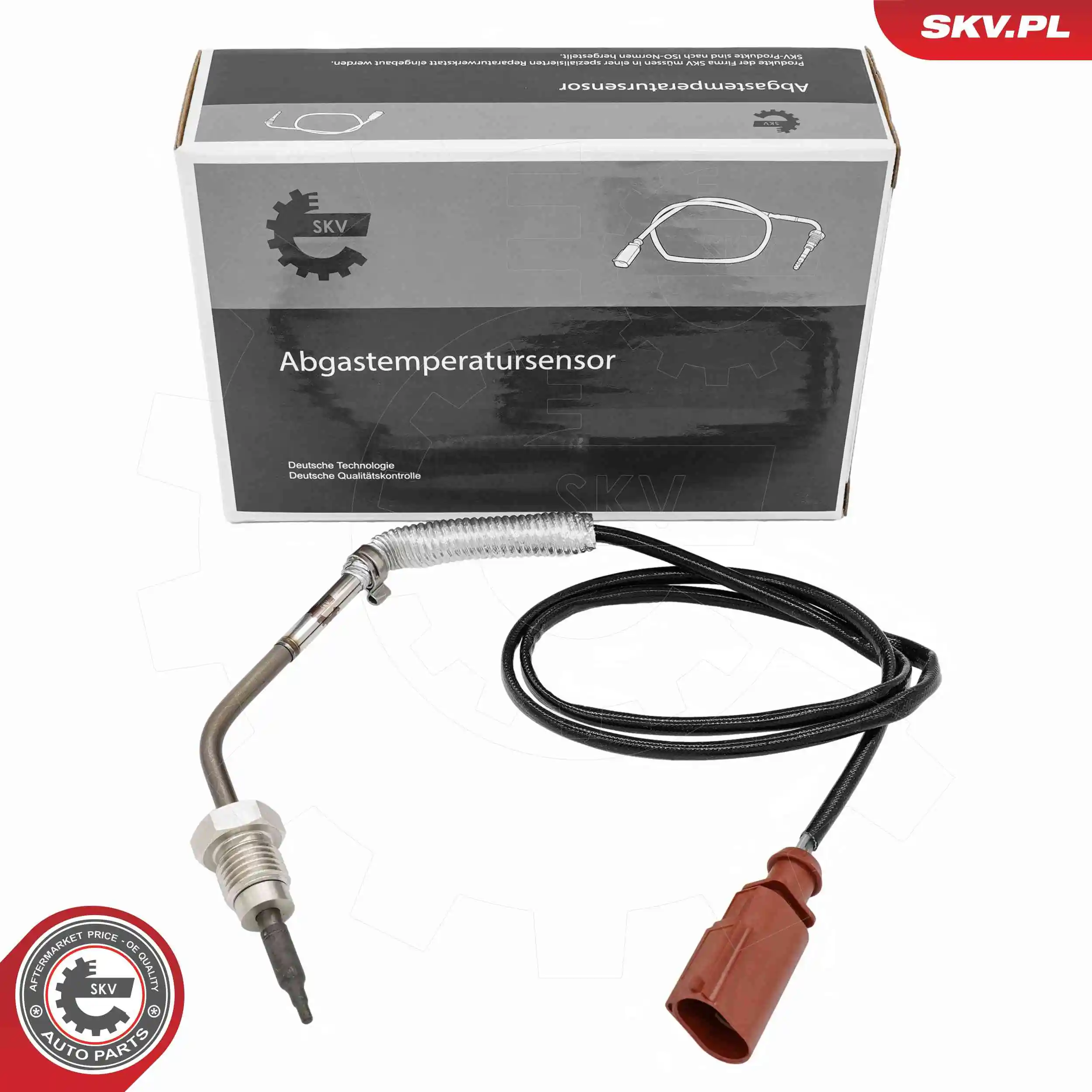 Sensor, exhaust gas temperature